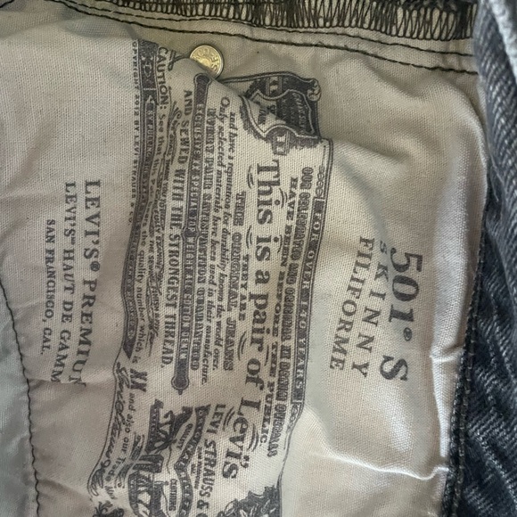 Levi Strauss 501 Women’s Jeans - Picture 4 of 5